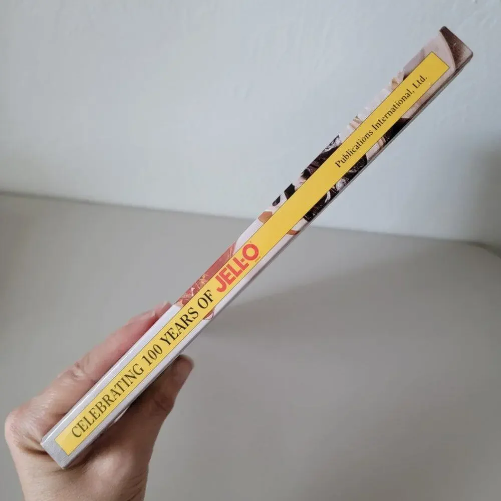 Jell-O Celebrating 100 Years Recipe Book 1997 Vintage Cookbook Hardcover Dessert